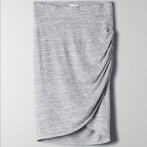 Heather grey skirt